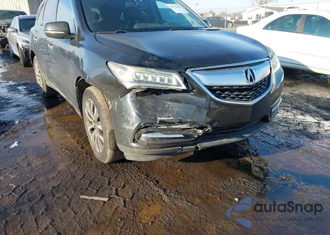 2014 Acura Mdx Technology Pkg W/Entertainment Pkg from USA, damaged, VIN 5FRYD4H63EB022234
